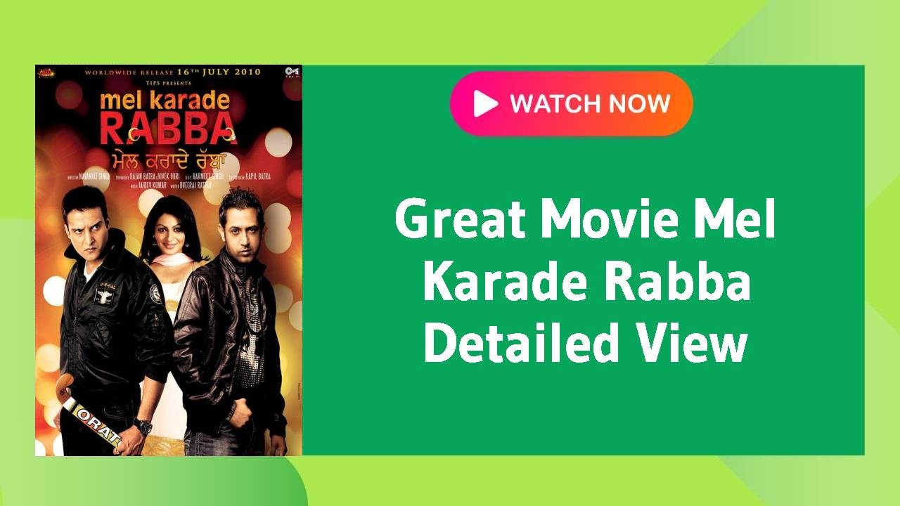 Mel Karade Rabba