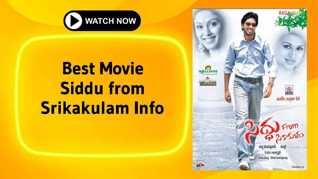 Siddu from Srikakulam